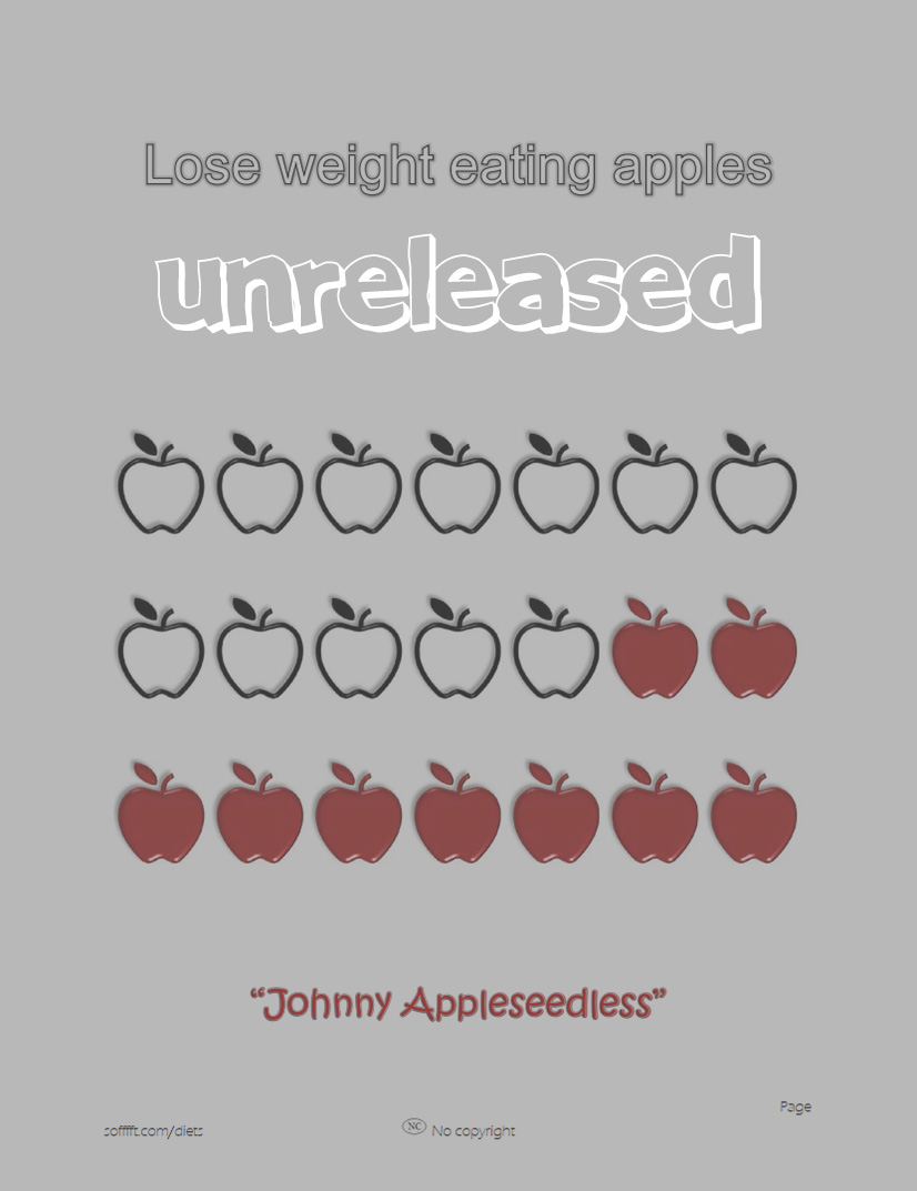eBook front cover of Johnny Appleseedless