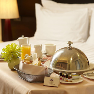 Room service delivery cart
